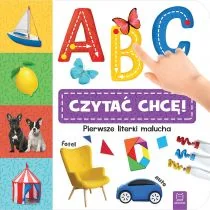 A B C Czytać Chcę Pierwsze Literki Malucha Praca zbiorowa - Powieści i opowiadania - miniaturka - grafika 1