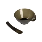 Pozostałe akcesoria fryzjerskie - Fox Earth Colors, miseczka fryzjerska z mieszadełkiem, zielona, 80ml - miniaturka - grafika 1