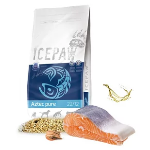 ICEPAW Aztec Pure łosoś z krylem i amarantus karma dla dorosłych psów (2 kg) - Sucha karma dla psów - miniaturka - grafika 1