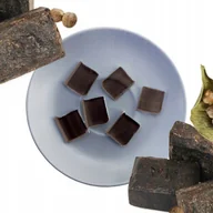 Mydła - Baza Mydlana Glicerynowa Czarne Mydło Afrykańskie Black Soap Mydlarnia 1kg - miniaturka - grafika 1