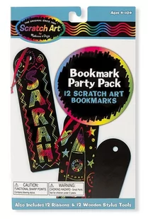 Melissa & Doug Scratch Rodzaj zakładek FBA_15906 - Zabawki kreatywne - miniaturka - grafika 1