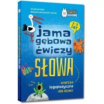 Wydawnictwo Greg Jama gębowa ćwiczy słowa. Wiersze logopedyczne dla dzieci 728942 - Baśnie, bajki, legendy - miniaturka - grafika 2