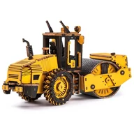 Puzzle - ROBOTIME Drewniane Model Puzzle 3D - Walec drogowy - miniaturka - grafika 1