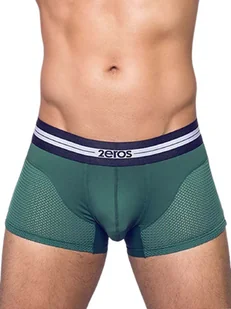 2EROS - Bokserki męskie - 2EROS AKTIV Helios Trunk Hunter Green - Zielone - 1 x rozmiar XL - Majtki męskie - miniaturka - grafika 1