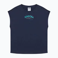 Koszulki i topy damskie - Koszulka damska Diadora Athletic Dept. blu classico - miniaturka - grafika 1