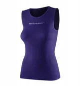 Kurtki i kamizelki sportowe damskie - TA1055W Bezrękawnik damski 3D PRO fioletowy XL - miniaturka - grafika 1