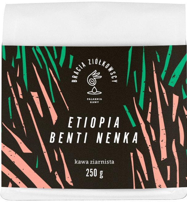 Kawa ziarnista Bracia Ziółkowscy kawa ziarnista Etiopia Benti Nenka Espresso 250 g