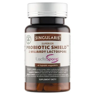 SINGULARIS Singularis Probiotic Shield 2 mld x 60 kaps - Układ pokarmowy - miniaturka - grafika 1