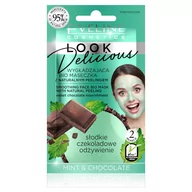 Maseczki do twarzy - Eveline Wygładzająca maseczka mięta czekolada 10ml - miniaturka - grafika 1