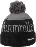 Czapki damskie - Czapka Beanie Polar Powder II by Columbia, czarno-szary, One Size - miniaturka - grafika 1