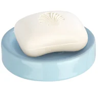 Mydelniczki i dozowniki mydła - Wenko Mydelniczka POLARIS PASTEL BLUE B06VWQ6W49 - miniaturka - grafika 1