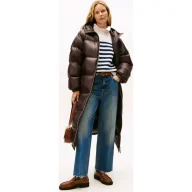 Kurtki damskie - Tommy Hilfiger Puchowy płaszcz - miniaturka - grafika 1