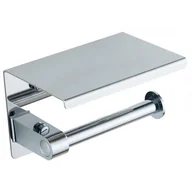 Stojaki i wieszaki na papier toaletowy - Uchwyt na papier z półką MEXEN, srebrny - miniaturka - grafika 1