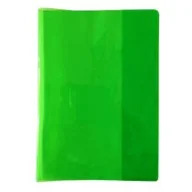 Szkolne artykuły papiernicze - Panta Plast Okładka na zeszyt A5 PCV Neon zielony (10szt) - miniaturka - grafika 1