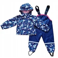 Kombinezony dla dzieci - Zestaw kurtka przeciwdeszczowa spodnie przeciwdeszczowe kombinezon 86 - miniaturka - grafika 1