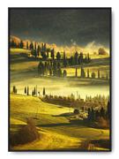 Plakaty - Plakat r A3 30x42 cm Toskania Włochy Italia Słońce - miniaturka - grafika 1