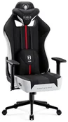 Fotele gamingowe - Diablo X-PLAYER 2.0 Small biało-czarny - miniaturka - grafika 1
