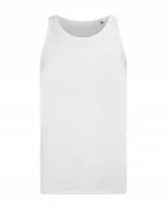 Koszulki męskie - Koszulka męska bez rękawów Tank Top Stedman ST2810 White DUŻY ROZMIAR 3XL - miniaturka - grafika 1