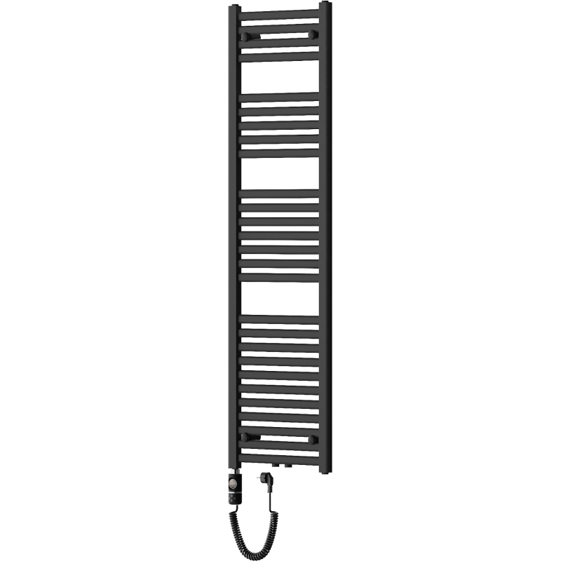 Opinie o Hades grzejnik elektryczny 1500 x 400 mm, 600 W, czarny - W104-1500-400-2600-70