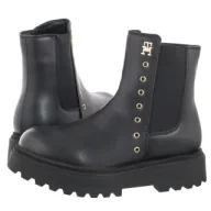 Botki damskie - Botki Chelsea Boot Black T3A5-33578-1351999 (TH1200-a) Tommy Hilfiger - miniaturka - grafika 1