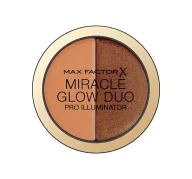 Rozświetlacze do twarzy i ciała - Max Factor, Miracle Glow Duo, Rozświetlacz, 20 Deep, 11 g - miniaturka - grafika 1