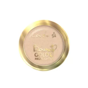 Lovely Bounce Highlighter rozświetlacz Gold - Rozświetlacze do twarzy i ciała - miniaturka - grafika 1