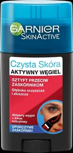 Garnier Czysta Skóra sztyft przeciw zaskórnikom - Pozostałe kosmetyki do pielęgnacji twarzy - miniaturka - grafika 2
