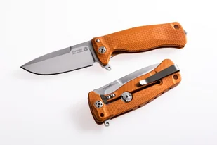 Nóż składany LionSteel SR22A Orange Aluminum, Satin Sleipner by Molletta (SR22A OS) - Noże - miniaturka - grafika 9