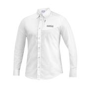 Koszule męskie - Koszula męska wyjściowa Sparco MY22 biała - miniaturka - grafika 1