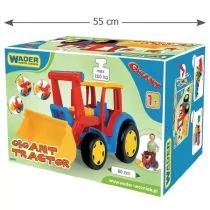 Wader Traktor Gigant Spychacz 66000 - Samochody i pojazdy dla dzieci - miniaturka - grafika 1
