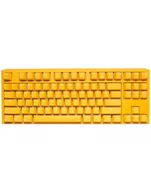 Klawiatury - Klawiatura gamingowa Ducky One 3 Yellow TKL, RGB LED - MX-Brown US - miniaturka - grafika 1
