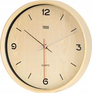 Zegary - Teesa Zegar ścienny 30 cm jasny brąz - miniaturka - grafika 1
