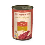 Mokra karma dla psów - Fitmin Program dog  karma mokra wołowina z olejem lnianym 400g - miniaturka - grafika 1