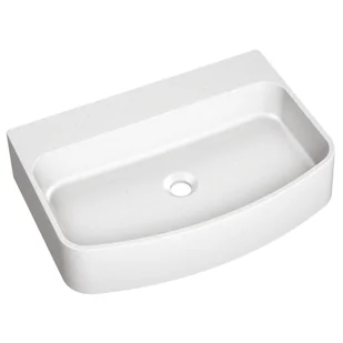 Umywalka konglomeratowa Dusse XL White 60 x 42 Axis - Umywalki - miniaturka - grafika 1