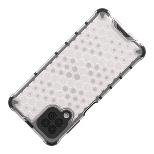 Honeycomb etui pancerny pokrowiec z żelową ramką Samsung Galaxy A22 4G zielony - Etui i futerały do telefonów - miniaturka - grafika 7