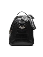 Plecaki - Love Moschino Plecak JC4323PP0EKB100A Czarny - miniaturka - grafika 1