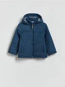 Kombinezony dla dzieci - Reserved - Kurtka z kapturem - granatowy - miniaturka - grafika 1