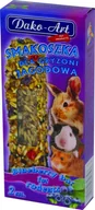 Przysmaki dla gryzoni - Dako-Art Smakoszka kolby jagodowe dla gryzoni 2szt - miniaturka - grafika 1