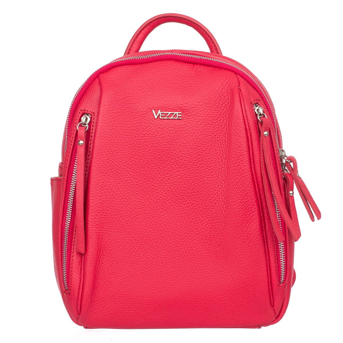 Plecak Skórzany Vezze Aiuto Czerwony