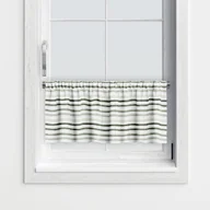 Firany - Zazdrostka WINTER wzór BN49 | Pasy na białym tle 60 x 120 cm - miniaturka - grafika 1