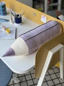 Kołdry i poduszki dla dzieci - Poduszka kredka welwetowa "Fiolet" - miniaturka - grafika 1