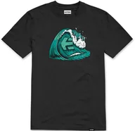 Koszulki męskie - t-shirt ETNIES WAVE- TEE BLACK - miniaturka - grafika 1