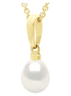 Pearl Addict Złota zawieszka z perłą - Wisiorki - miniaturka - grafika 1