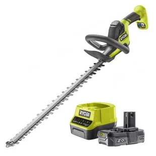 Nożyce do żywopłotu RYOBI RY18HT55A-0 akumulatorowe + Akumulator RYOBI ONE+ RC18120-120 2Ah 18V + ładowarka - Nożyce do żywopłotu - miniaturka - grafika 1