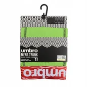 Majtki męskie - Umbro Bokserki Męskie 224646 Zielone M - miniaturka - grafika 1