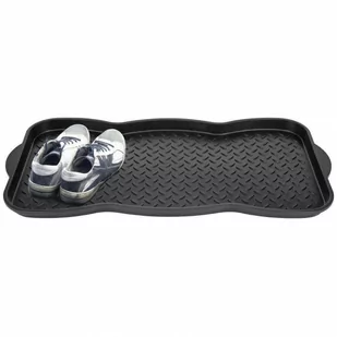 Koopman Ociekacz na buty Tray czarny, 78 x 38 cm, - Wycieraczki - miniaturka - grafika 1