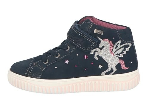 Lurchi Dziewczęce 63l1043001 sneakersy, Atlantic, 34 EU
