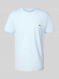 T-shirt o kroju regular fit z czystej bawełny - Koszulki męskie - miniaturka - grafika 1