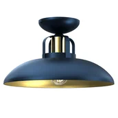 Lampy ścienne - Milagro Lampa sufitowa FELIX NAVY BLUE/GOLD 1xE27 MLP7713 - miniaturka - grafika 1
