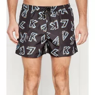 Kąpielówki męskie - Karl Lagerfeld Szorty kąpielowe | Regular Fit - miniaturka - grafika 1